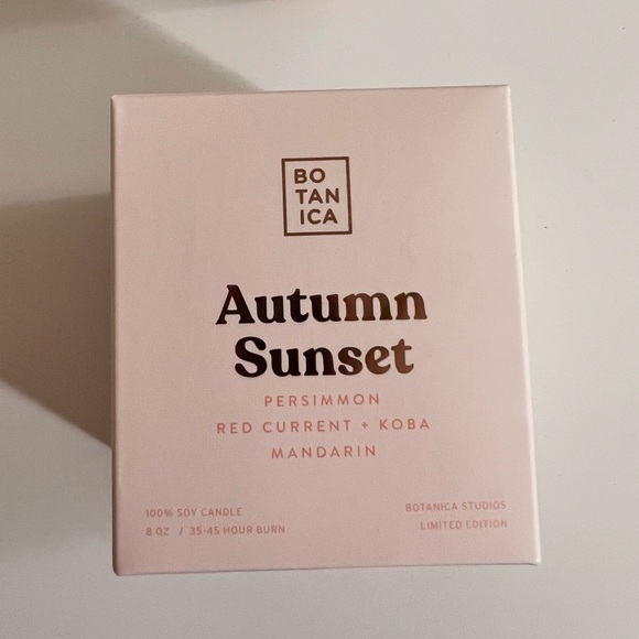 ❗️4/$65❗️Botanica Autumn Sunset candle NIB! Limited edition for Alltrue box - Picture 4 of 4